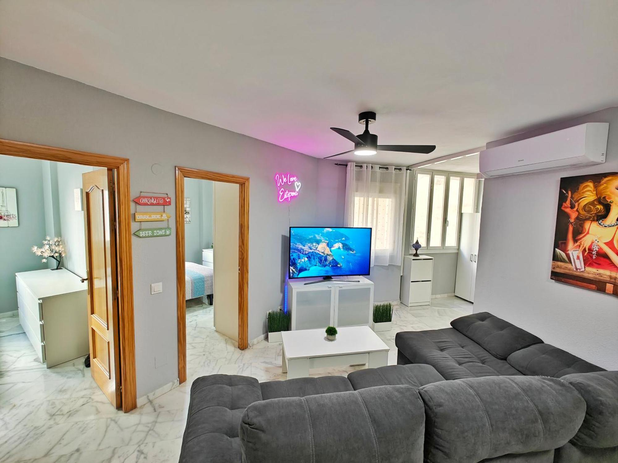 Moderno Piso Centrico 3 Habitaciones Junto Al Mar Y Parking Estepona Extérieur photo